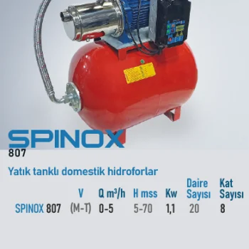 STAR SPINOX 807 Serisi Hidrofor