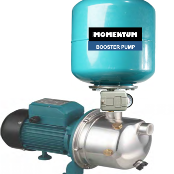 MOMENTUM PJM101C-DA3 - 1Hp - 220V - PASLANMAZ JET POMPALI PAKET HİDROFOR