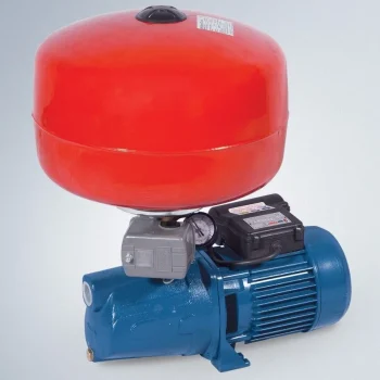 Star Pompa SPJ 10 M 0,75 KW 220 V Dikey 24 LT Tanklı Hidrofor (2 Kat-4 Daire)