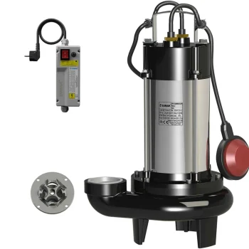 Sumak SBRM 18/2P Parçalayıcı Bıçaklı Foseptik Dalgıç Pompa Monofaze (220V) 1.8 Hp