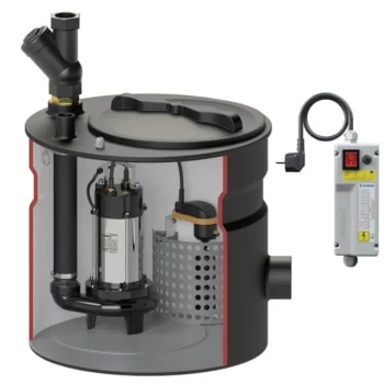 Sumak Smac 1800A - 150 Lt Tanklı Fos. Dalgıç Pompası - 220V