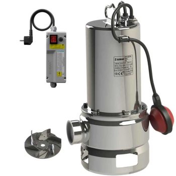 Sumak SDF15/1,5 Pas.Çelik Drenaj Dalgıç 1,5 HP