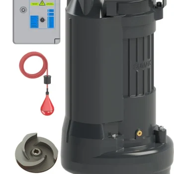 Sumak SDT 50/3 C Karıştırıcılı Çamur Suyu Dalgıç Pompa Trifaze (380V) 5.5HP